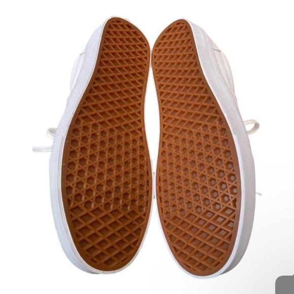 VANS Era Classic Tumble Truewhite Leather Women's Sneakers Skate Shoes NEW 10 - Picture 6 of 8